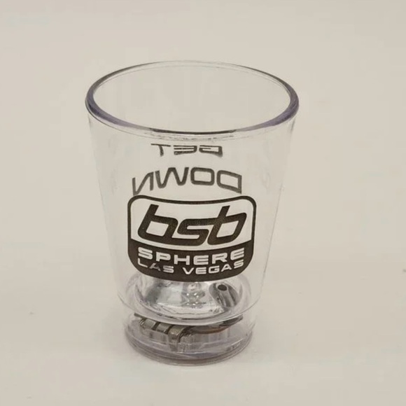 Other - NEW Backstreet Boys Light Up Shot Glass/Into the Millennium Sphere Las Vegas